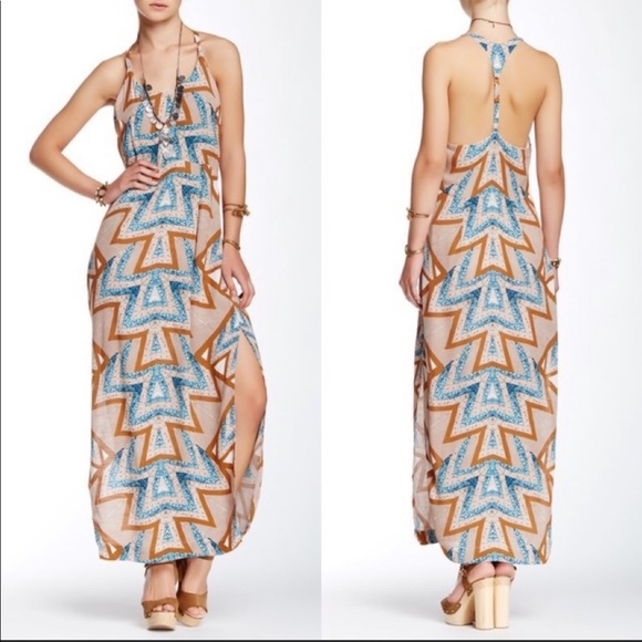 Free People Serves You Right back T-strap maxi - Picture 1 of 8